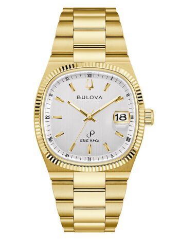 Bulova 97B223 Herrenarmbanduhr Super Seville Goldfarben